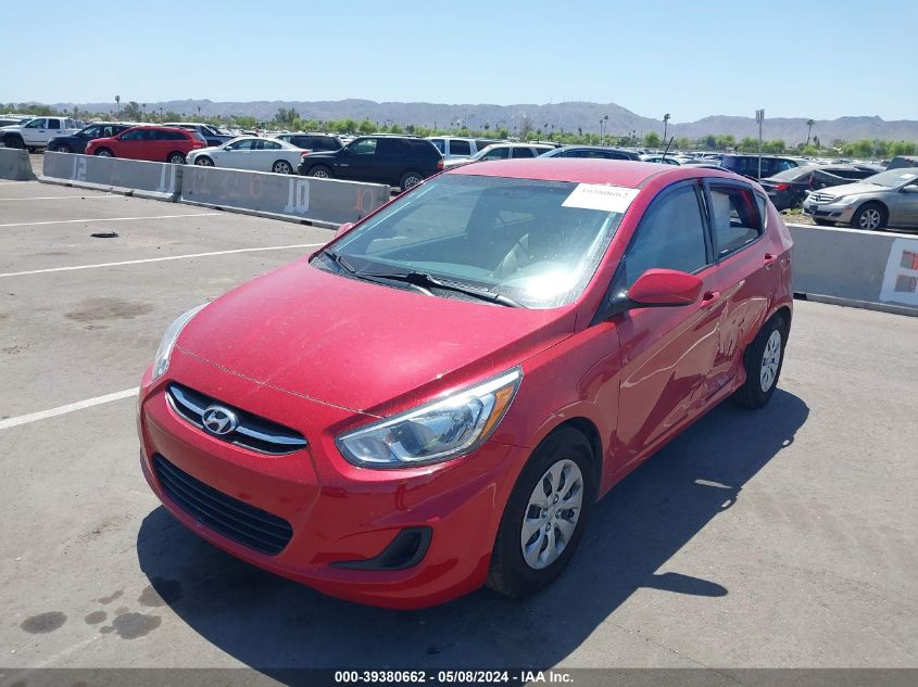 2015 Hyundai Accent Gs VIN: KMHCT5AE3FU233539 Lot: 39380662