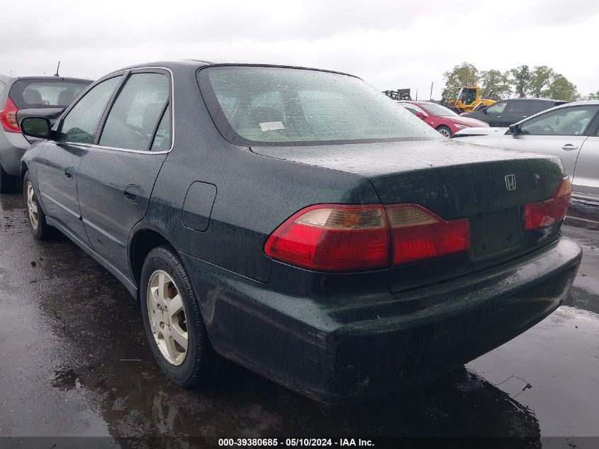 2000 Honda Accord 2.3 Se VIN: 1HGCG6693YA134669 Lot: 39380685