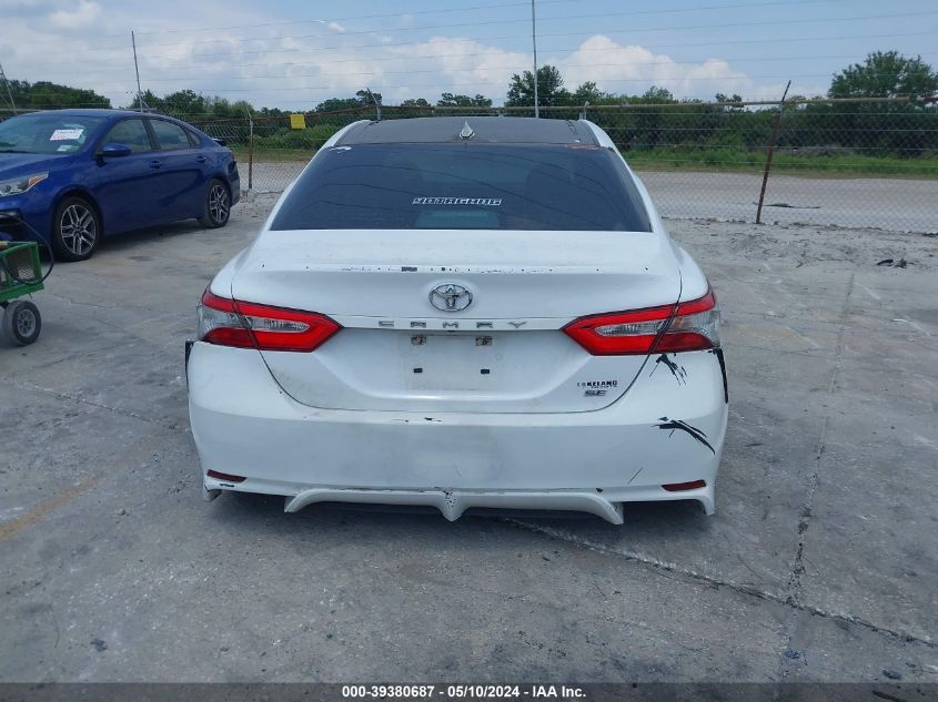 2019 Toyota Camry Se VIN: 4T1B11HK3KU781038 Lot: 39380687