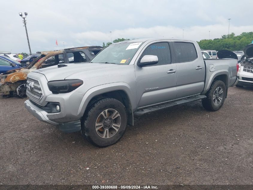 2017 Toyota Tacoma Trd Sport VIN: 3TMAZ5CN0HM034141 Lot: 39380688