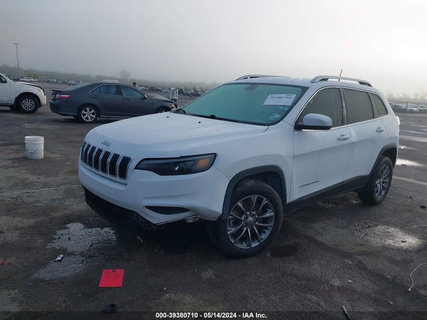 VIN 1C4PJLLBXKD393284 2019 JEEP CHEROKEE LATITUDE PLUS FWD