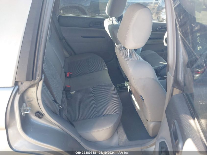 2006 Subaru Forester 2.5X VIN: JF1SG63666H721141 Lot: 39380718