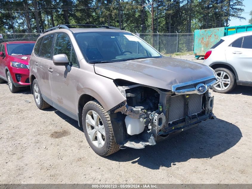 2015 Subaru Forester 2.5I Premium VIN: JF2SJADC6FH527570 Lot: 39380723