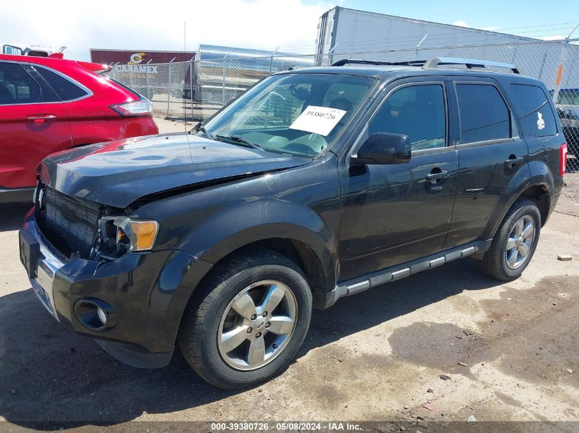 2011 Ford Escape Limited VIN: 1FMCU9EG8BKB45429 Lot: 39380726