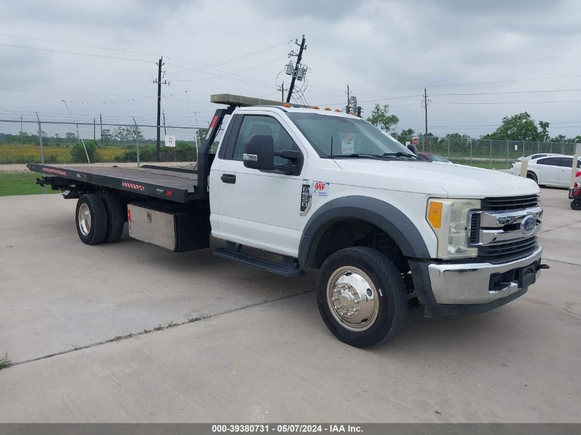 2017 Ford F-550 Chassis Xl VIN: 1FDUF5GY4HED35491 Lot: 39380731