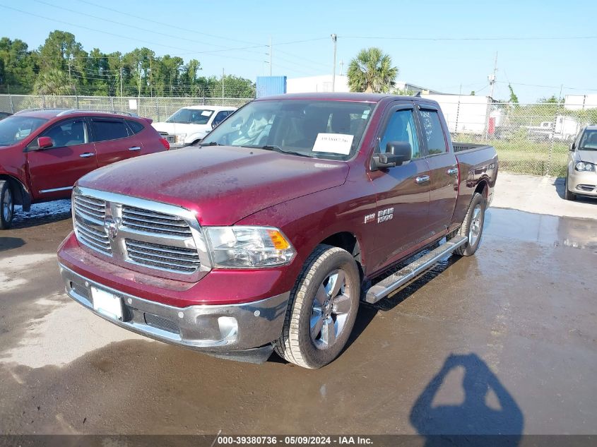 2018 Ram 1500 Lone Star Quad Cab 4X2 6'4 Box VIN: 1C6RR6GT7JS196001 Lot: 39380736