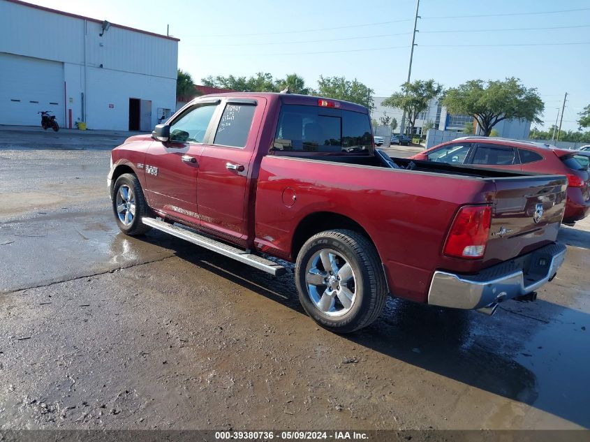 2018 Ram 1500 Lone Star Quad Cab 4X2 6'4 Box VIN: 1C6RR6GT7JS196001 Lot: 39380736