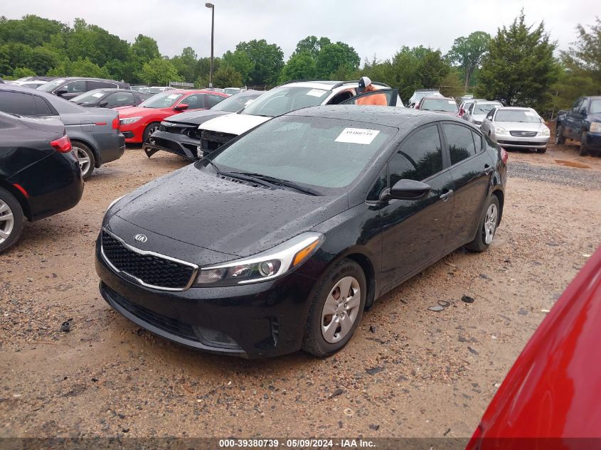 2017 Kia Forte Lx VIN: 3KPFK4A73HE025274 Lot: 39380739