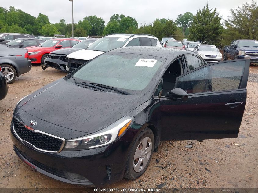 2017 Kia Forte Lx VIN: 3KPFK4A73HE025274 Lot: 39380739