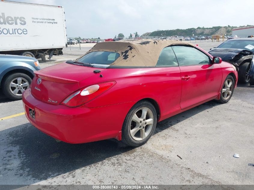 2005 Toyota Camry Solara Sle VIN: 4T1FA38PX5U039555 Lot: 39380743