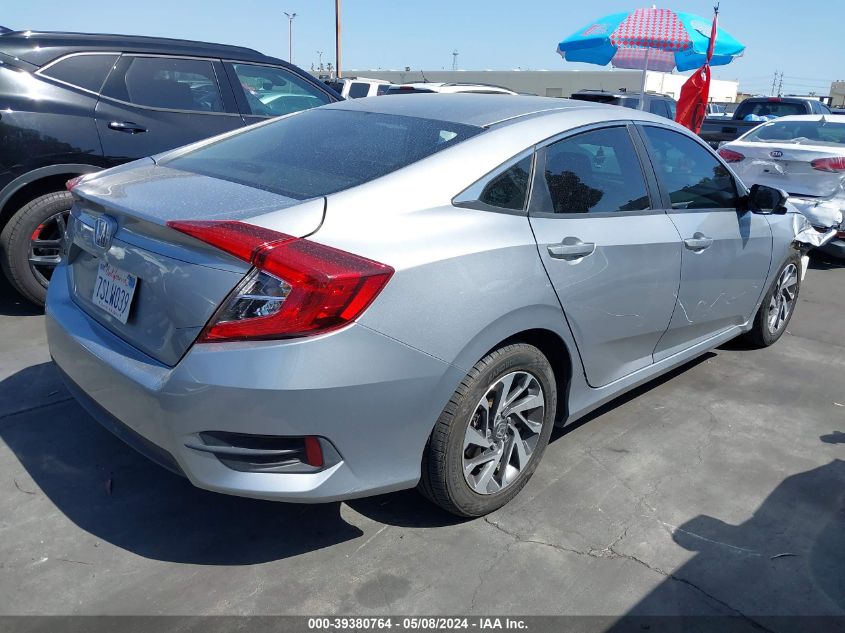 2016 Honda Civic Ex VIN: 19XFC2F73GE222390 Lot: 39380764