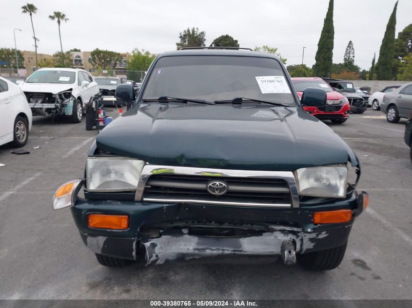 1996 Toyota 4Runner Sr5 VIN: JT3GN86R1T0004653 Lot: 39380765