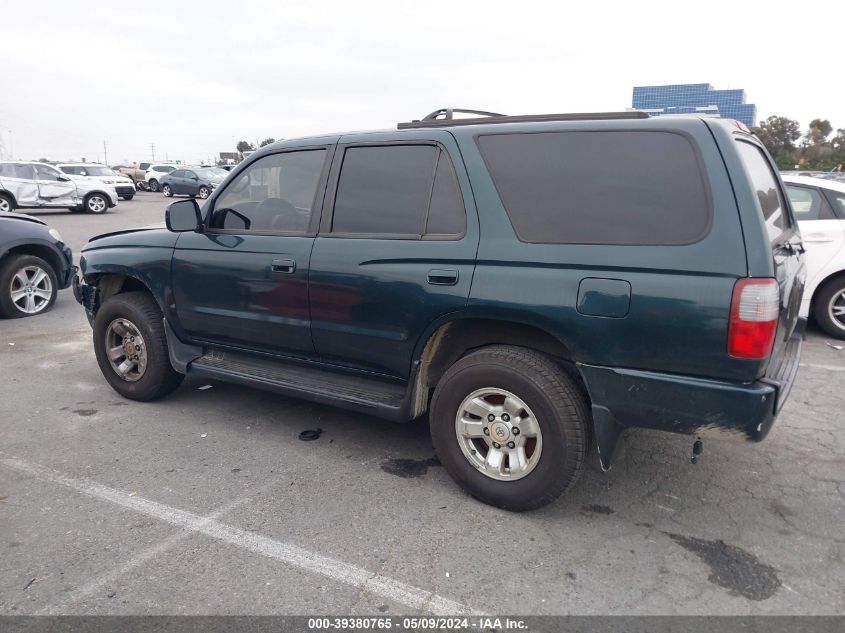 1996 Toyota 4Runner Sr5 VIN: JT3GN86R1T0004653 Lot: 39380765