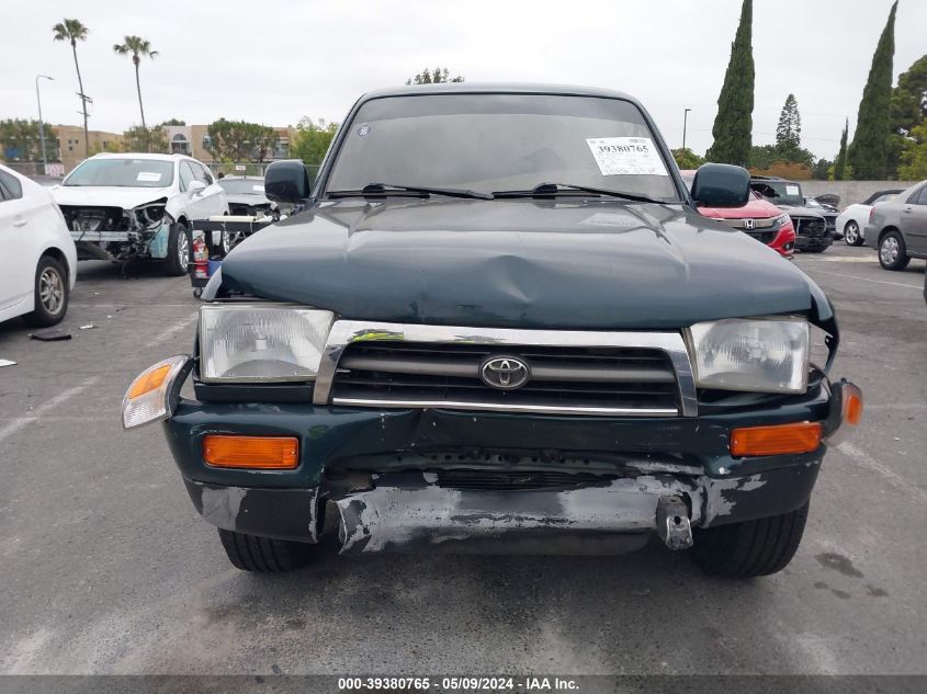 1996 Toyota 4Runner Sr5 VIN: JT3GN86R1T0004653 Lot: 39380765