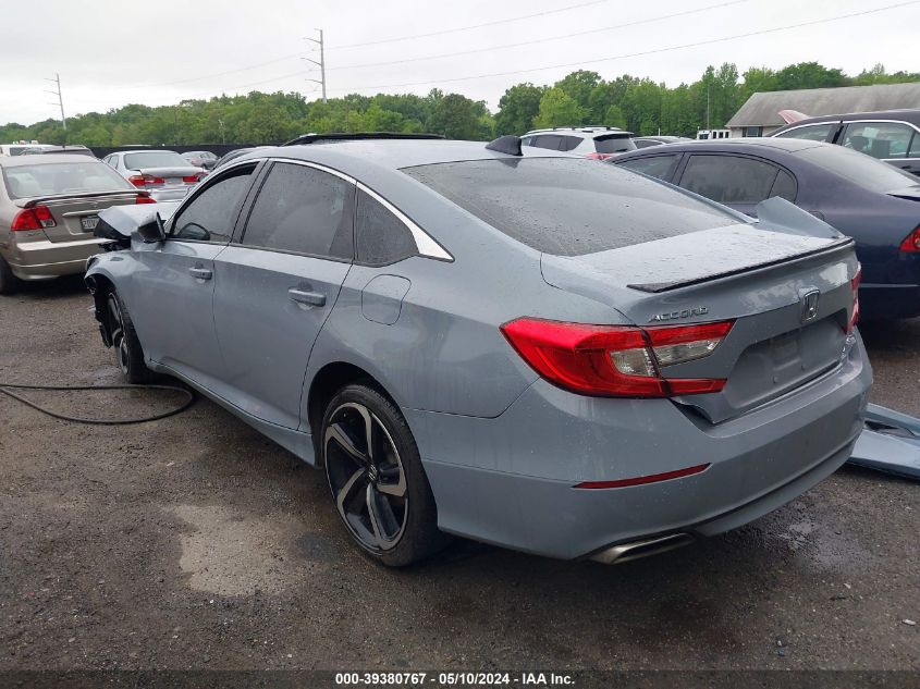 2021 Honda Accord Sport 2.0T VIN: 1HGCV2F36MA021061 Lot: 39380767