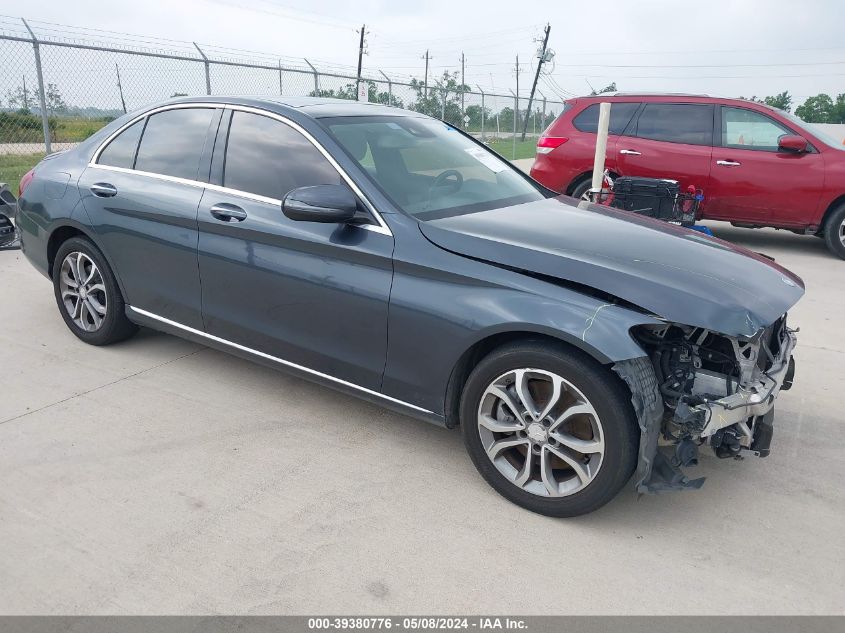 55SWF4KB2GU125056 2016 MERCEDES-BENZ C CLASS - Image 1