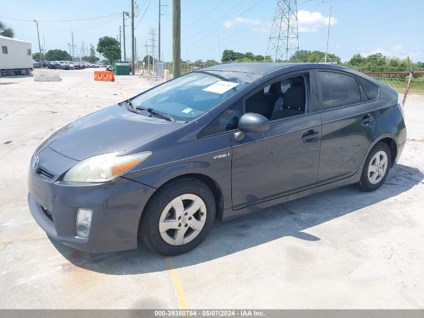 2011 Toyota Prius Two VIN: JTDKN3DU6B0279353 Lot: 39380784