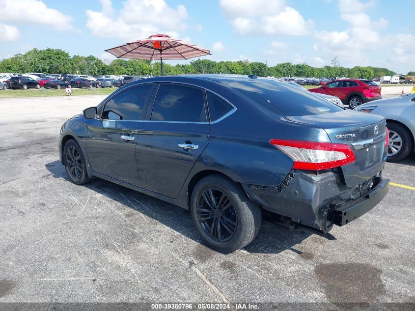 2013 NISSAN SENTRA SL - 3N1AB7AP0DL614206