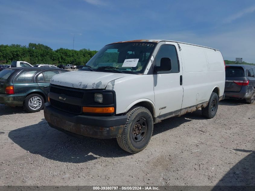 2005 Chevrolet Express VIN: 1GCGG25V551150360 Lot: 39380797