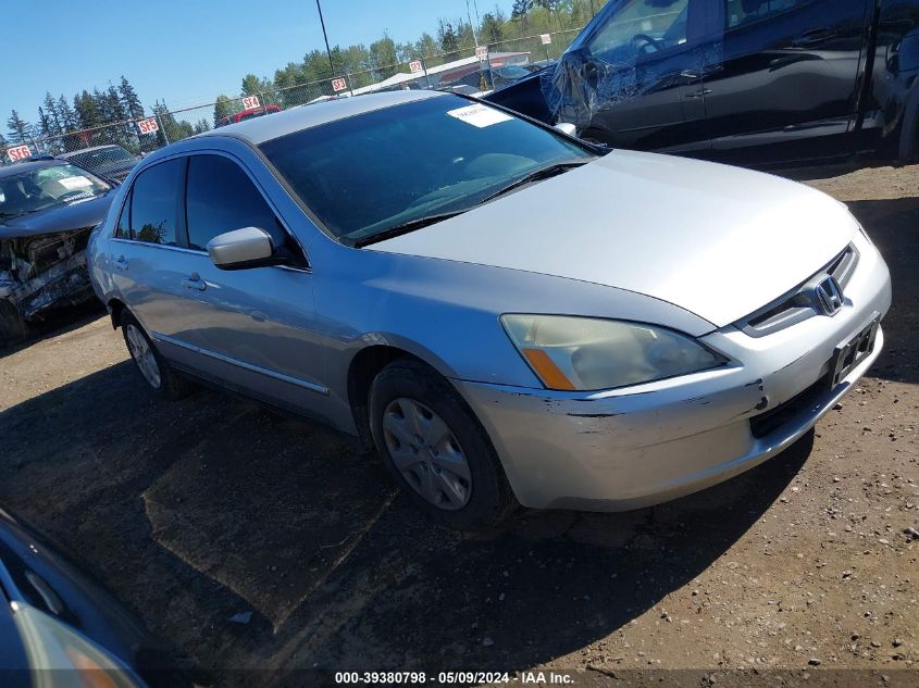 2003 Honda Accord 2.4 Lx VIN: 1HGCM56463A062477 Lot: 39380798