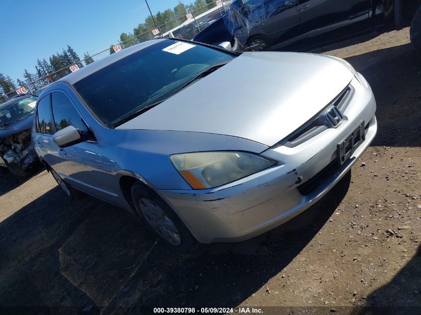 2003 Honda Accord 2.4 Lx VIN: 1HGCM56463A062477 Lot: 39380798