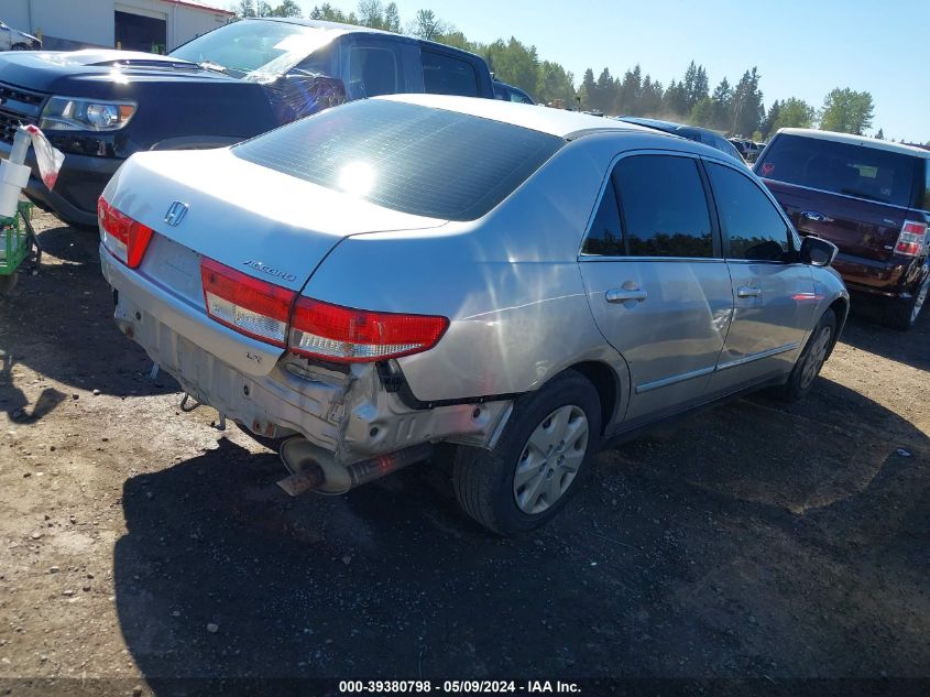 2003 Honda Accord 2.4 Lx VIN: 1HGCM56463A062477 Lot: 39380798