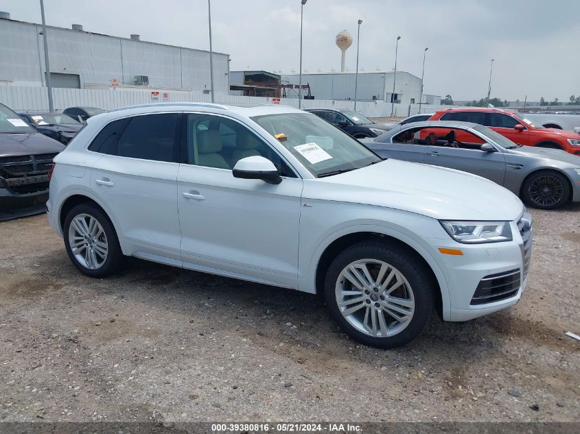 2019 Audi Q5 45 Premium VIN: WA1BNAFY5K2091510 Lot: 39380816