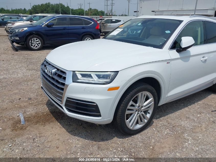 2019 Audi Q5 45 Premium VIN: WA1BNAFY5K2091510 Lot: 39380816