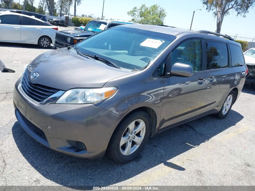 5TDKK3DC2CS202140 2012 Toyota Sienna Le V6 8 Passenger