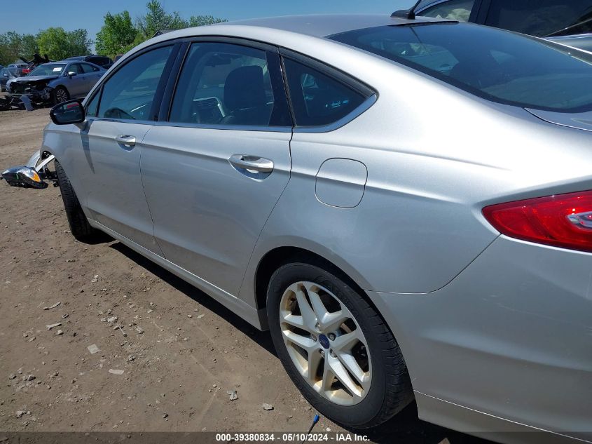 2016 Ford Fusion Se VIN: 1FA6P0HD3G5133187 Lot: 39380834