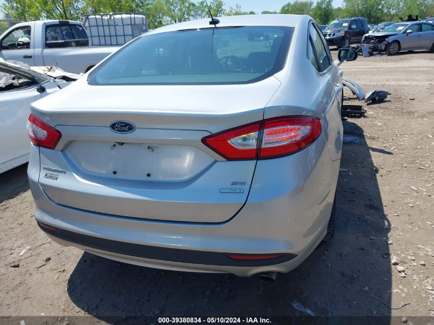 2016 Ford Fusion Se VIN: 1FA6P0HD3G5133187 Lot: 39380834