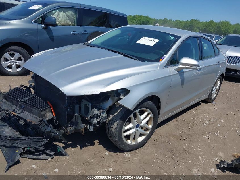 2016 FORD FUSION SE - 1FA6P0HD3G5133187