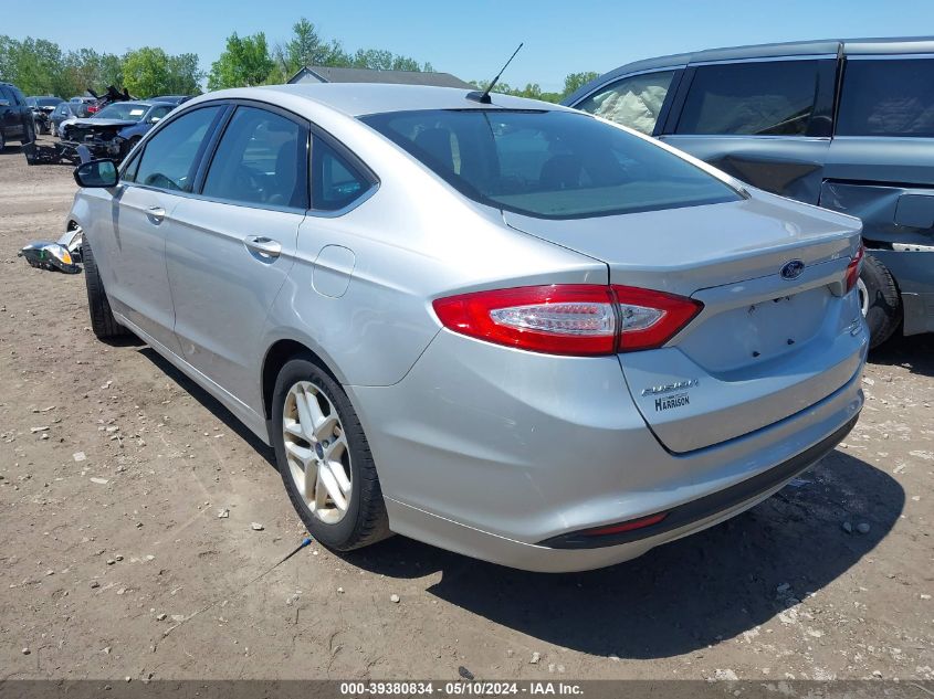 2016 Ford Fusion Se VIN: 1FA6P0HD3G5133187 Lot: 39380834