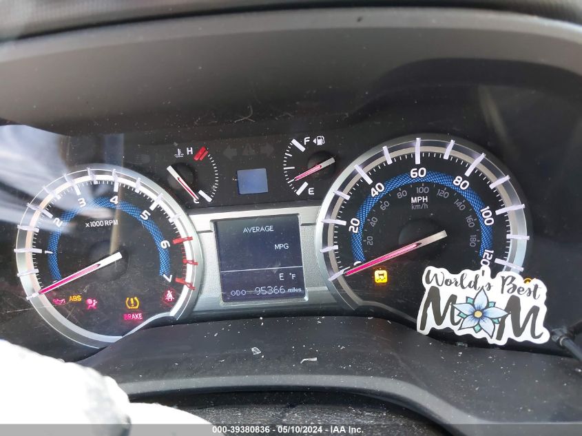 2015 Toyota 4Runner Sr5 VIN: JTEBU5JR4F5270556 Lot: 39380836