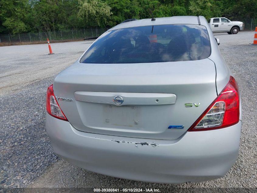 2012 Nissan Versa 1.6 Sv VIN: 3N1CN7AP2CL891230 Lot: 39380841