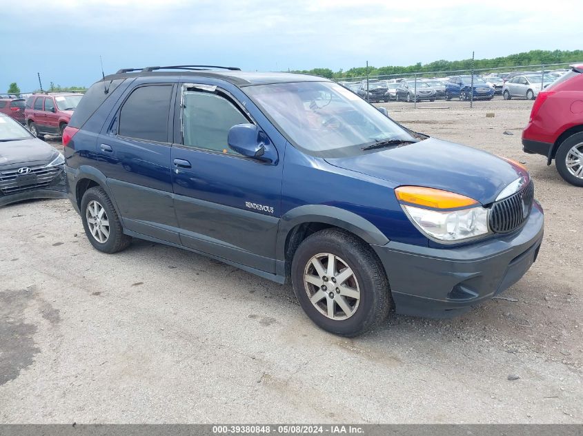 2002 Buick Rendezvous Cxl VIN: 3G5DB03E02S583790 Lot: 39380848