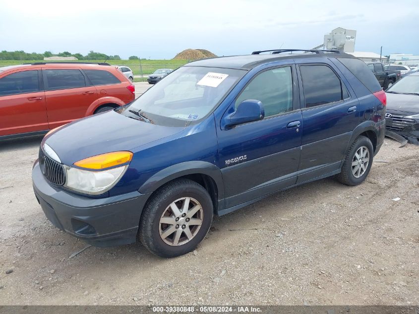 2002 Buick Rendezvous Cxl VIN: 3G5DB03E02S583790 Lot: 39380848