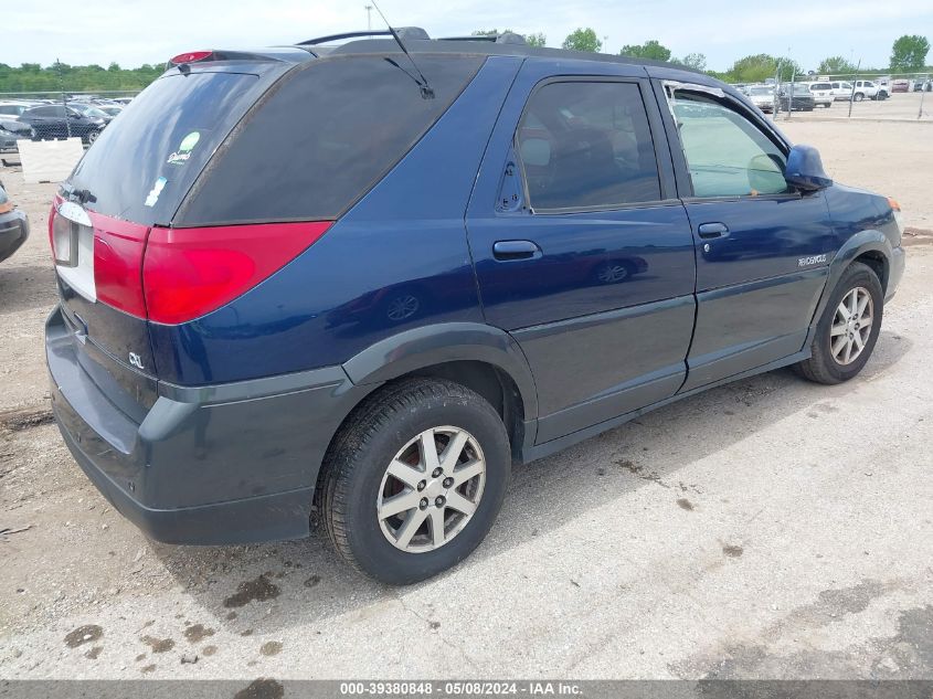 2002 Buick Rendezvous Cxl VIN: 3G5DB03E02S583790 Lot: 39380848