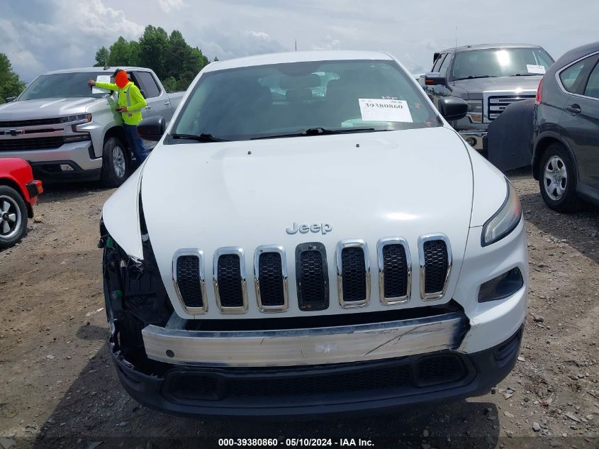 2014 Jeep Cherokee Sport VIN: 1C4PJLAB7EW191868 Lot: 39380860