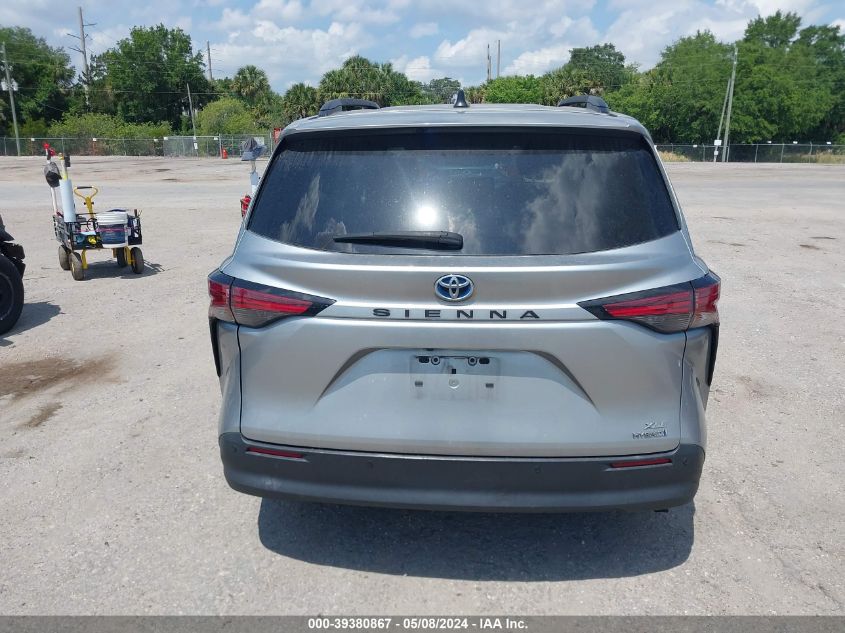 2021 Toyota Sienna Xle VIN: 5TDJRKEC3MS002871 Lot: 39380867