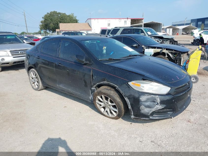 2013 Dodge Dart Sxt VIN: 1C3CDFBAXDD266493 Lot: 39380868