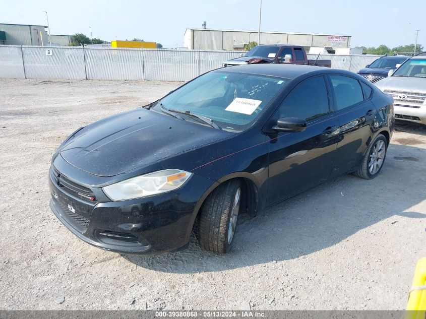 2013 Dodge Dart Sxt VIN: 1C3CDFBAXDD266493 Lot: 39380868