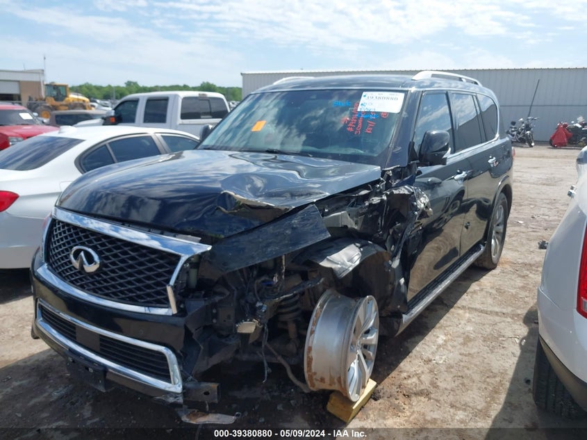 2017 Infiniti Qx80 VIN: JN8AZ2NE9H9160237 Lot: 39380880