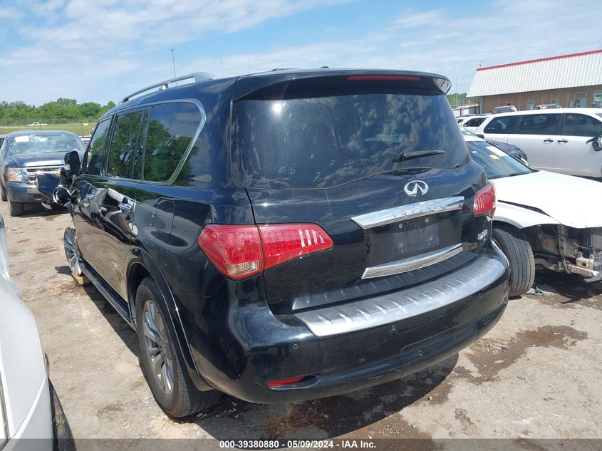 2017 Infiniti Qx80 VIN: JN8AZ2NE9H9160237 Lot: 39380880