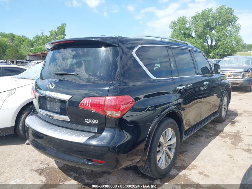 2017 Infiniti Qx80 VIN: JN8AZ2NE9H9160237 Lot: 39380880