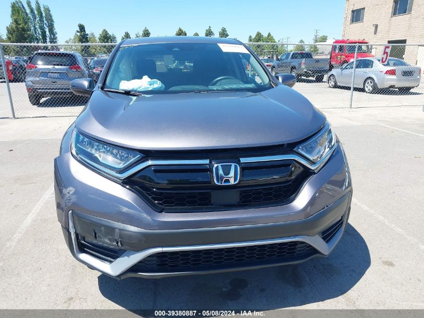 2021 Honda Cr-V Hybrid Ex VIN: 7FART6H50ME007107 Lot: 39380887