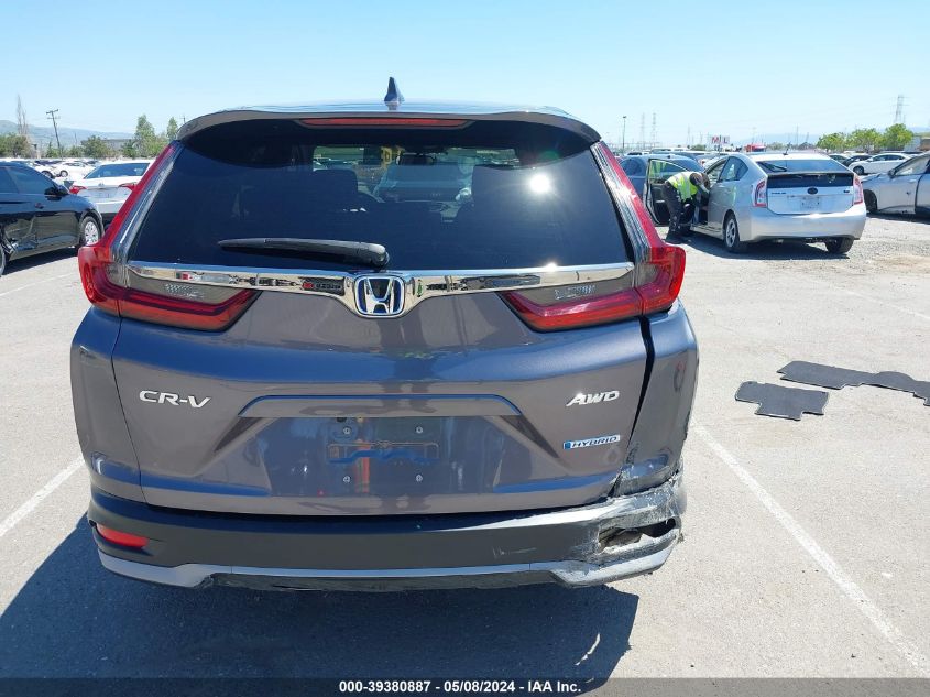 2021 Honda Cr-V Hybrid Ex VIN: 7FART6H50ME007107 Lot: 39380887