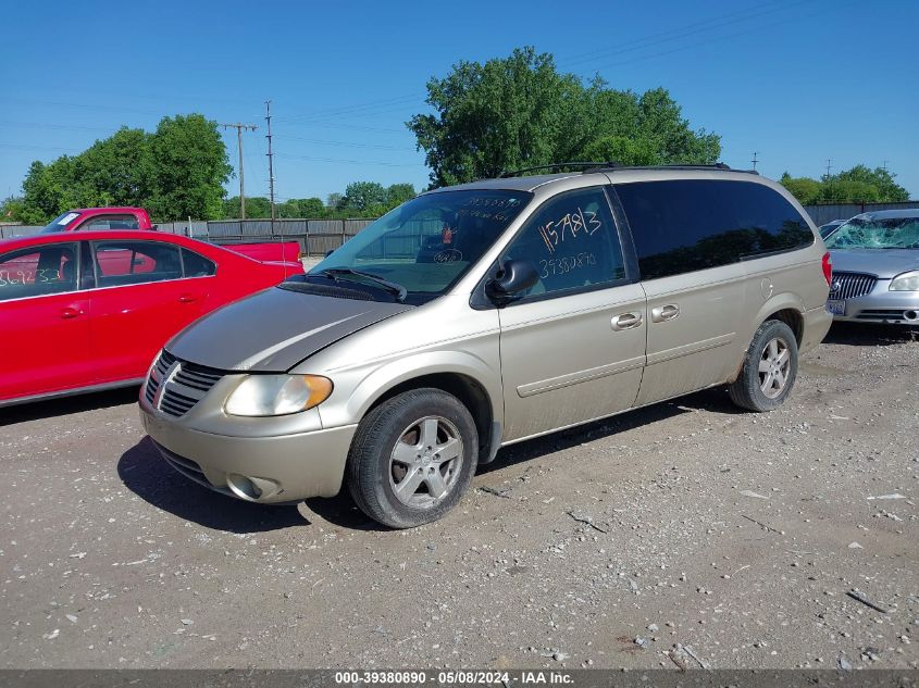 2005 Dodge Grand Caravan Sxt VIN: 2D8GP44L35R207843 Lot: 39380890