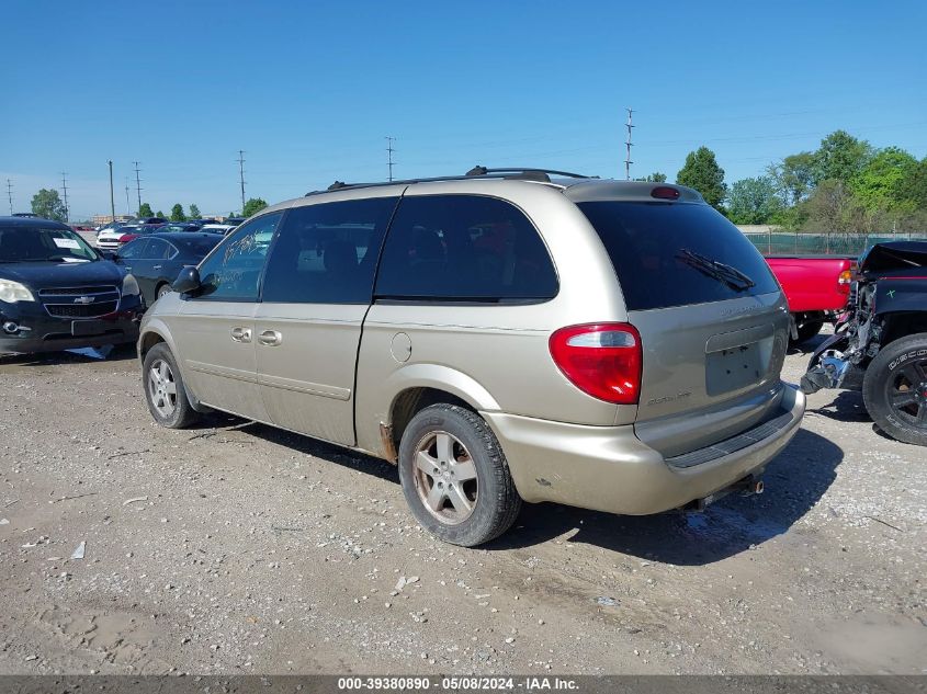 2005 Dodge Grand Caravan Sxt VIN: 2D8GP44L35R207843 Lot: 39380890