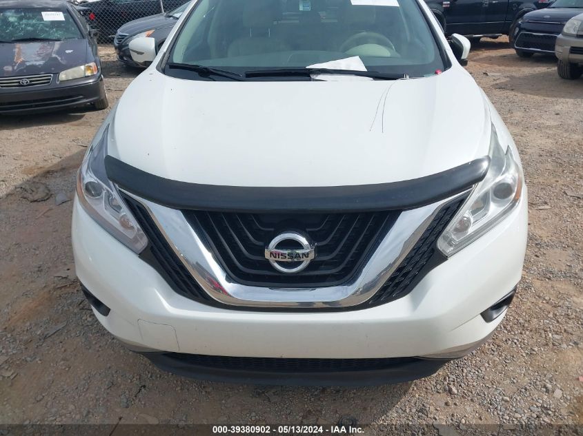 2016 Nissan Murano Platinum VIN: 5N1AZ2MH0GN169353 Lot: 39380902